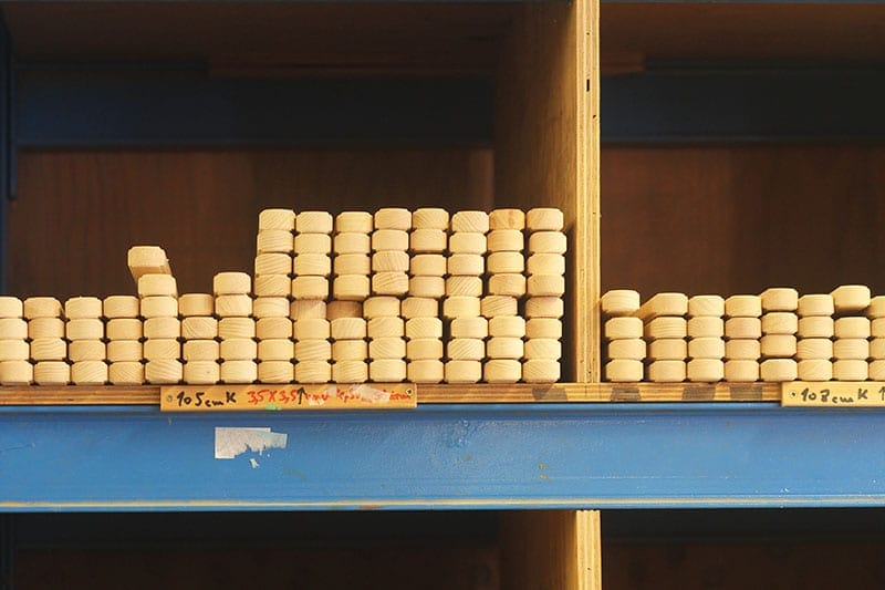 De productie van de zonneschermen van Weishäupl