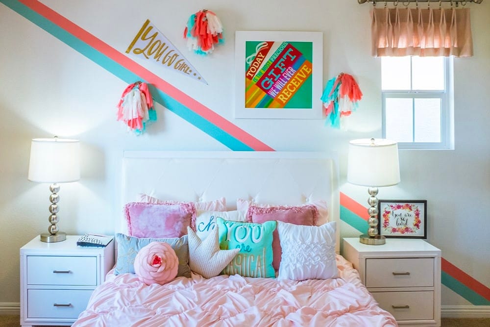 Barbie of Boho? Dit zijn de slaapkamer trends van 2024