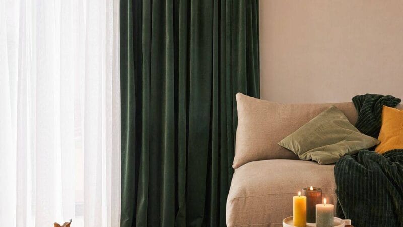 Een leuker huis met de gordijnen van HEMA